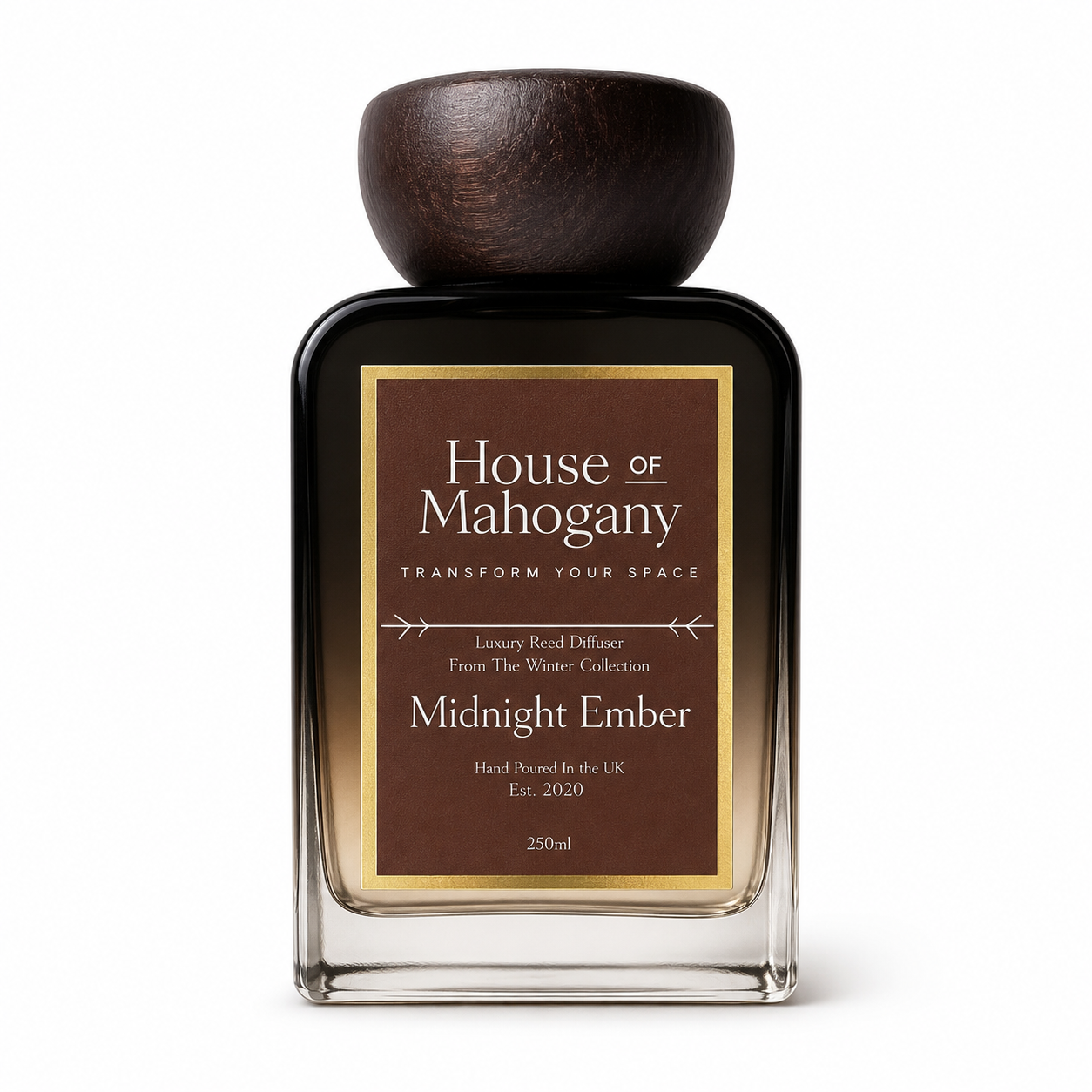 Midnight Ember Reed Diffuser – Rich Warm Natural Home Fragrance