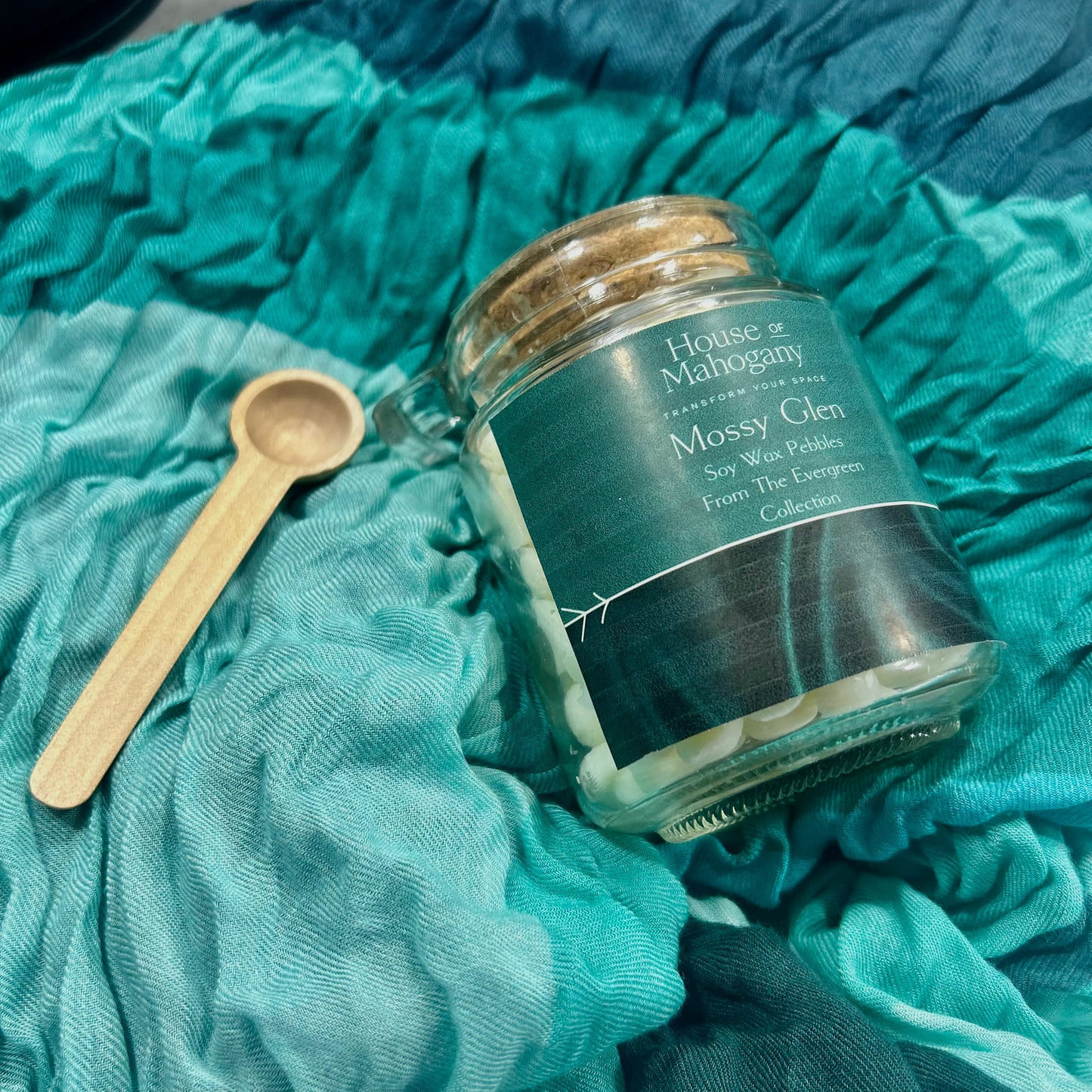 Mossy Glen:The Evergreen Collection Wax Pebbles