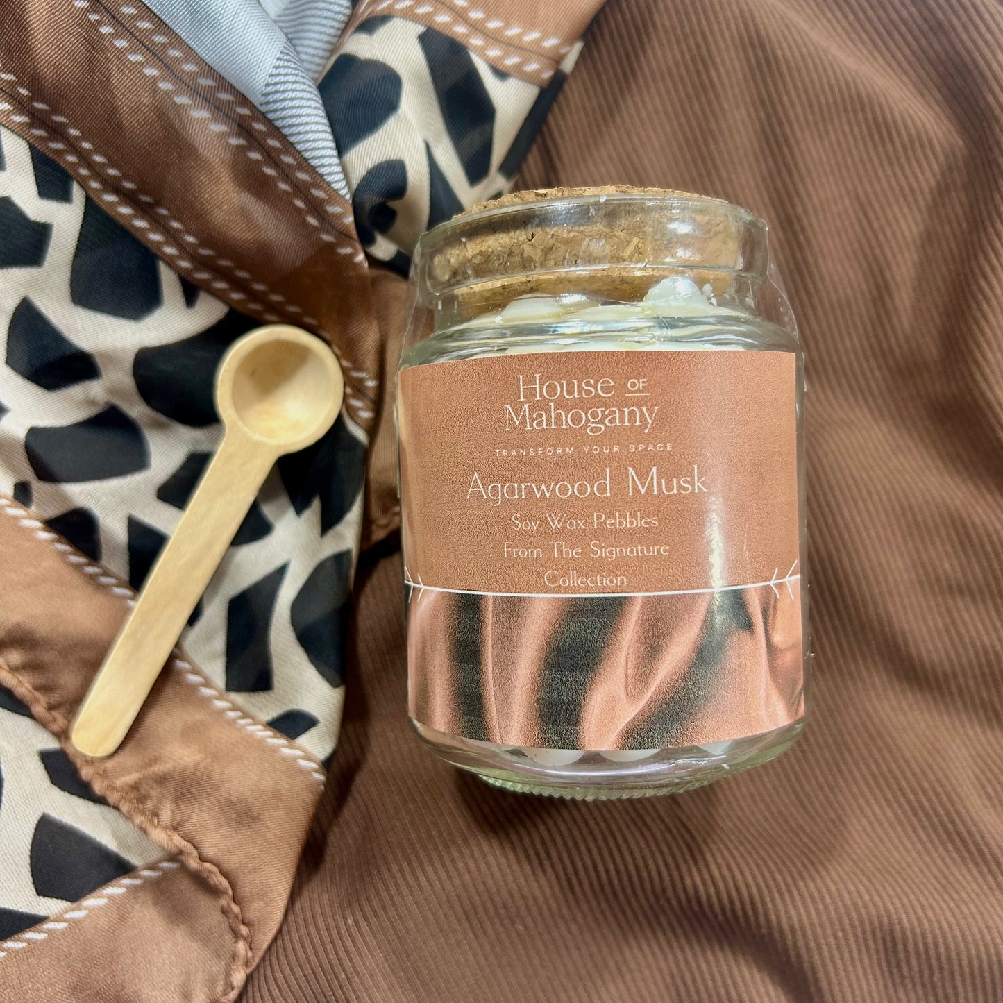 Agarwood Musk Wax Pebbles