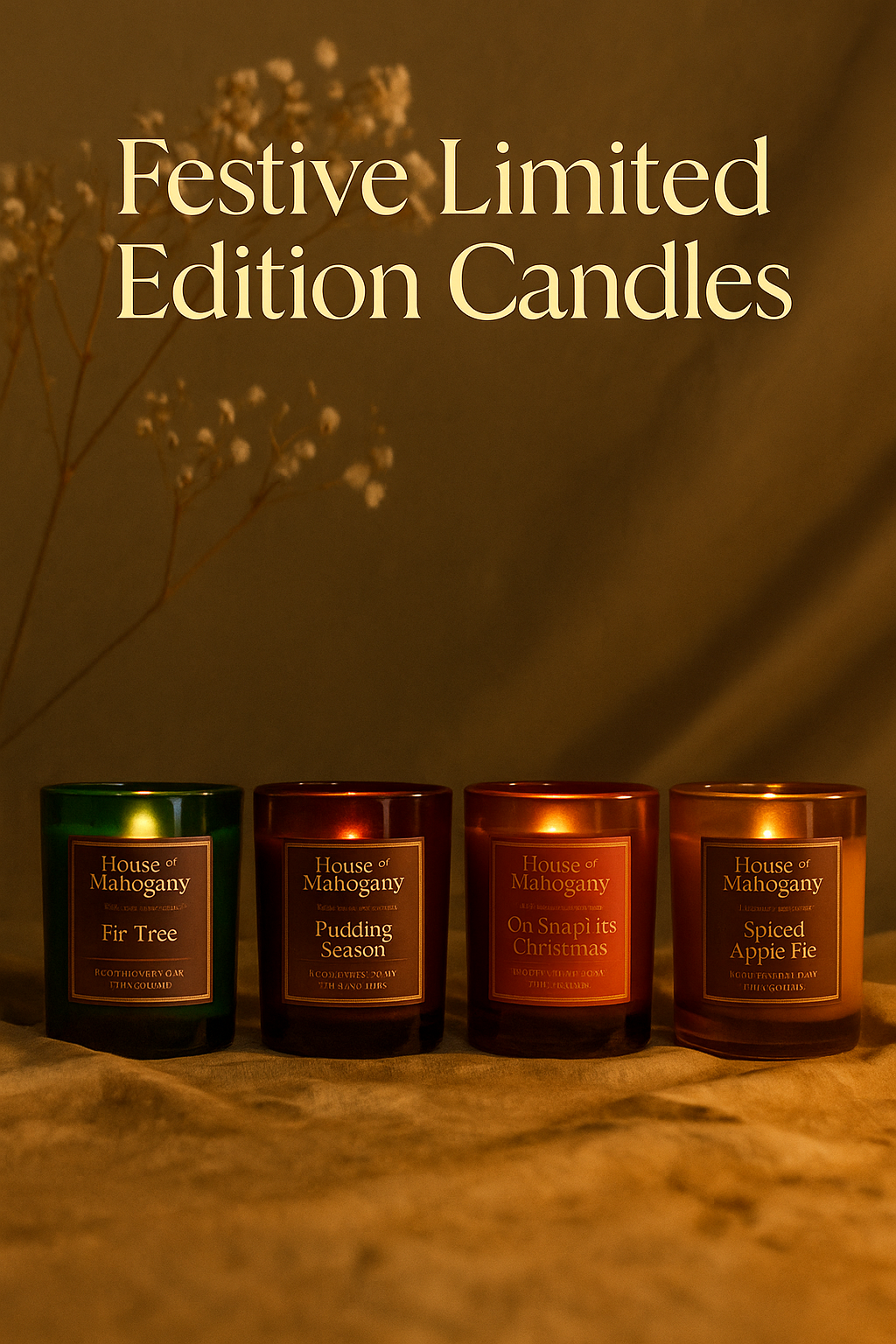 The Festive Limited Edition Candles