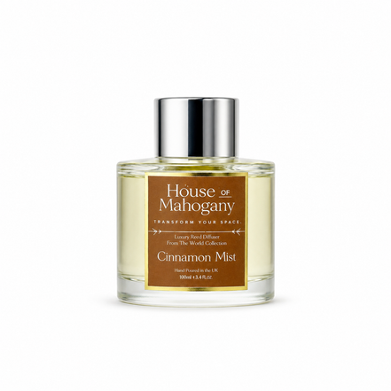 Cinnamon Mist Reed Diffuser – Warm Spiced Natural Home Fragrance