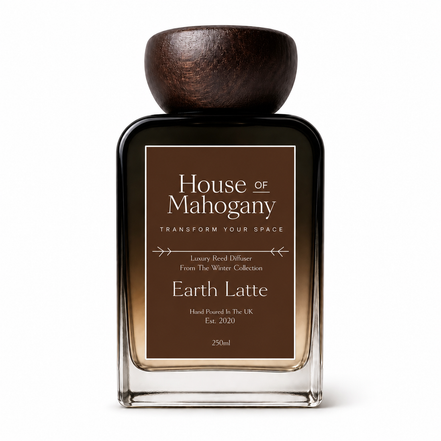 Earth Latte Reed Diffuser – Warm Creamy Natural Home Fragrance