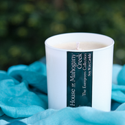 Creek Soy Wax Candle : The Evergreen Collection – Fresh Green Citrusy Natural Home Fragrance