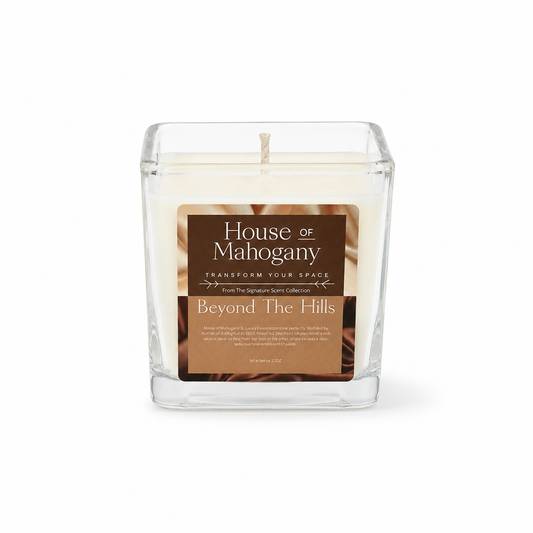 Beyond The Hills Soy Wax Candle – Fresh Botanical Natural Home Fragrance