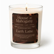 Earth Latte Soy Wax Candle – Warm Creamy Natural Home Fragrance