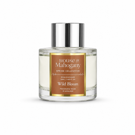 Wild Bloom Diffuser — Fresh Floral Natural Home Fragrance