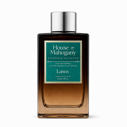 Lawn Reed Diffuser: The Evergreen Collection – Crisp Green Natural Home Fragrance