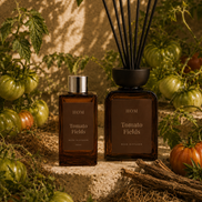 Tomato Fields Reed Diffuser - Leafy Green Bright Natural Home Fragrance