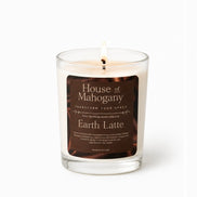 Earth Latte Soy Wax Candle – Warm Creamy Natural Home Fragrance