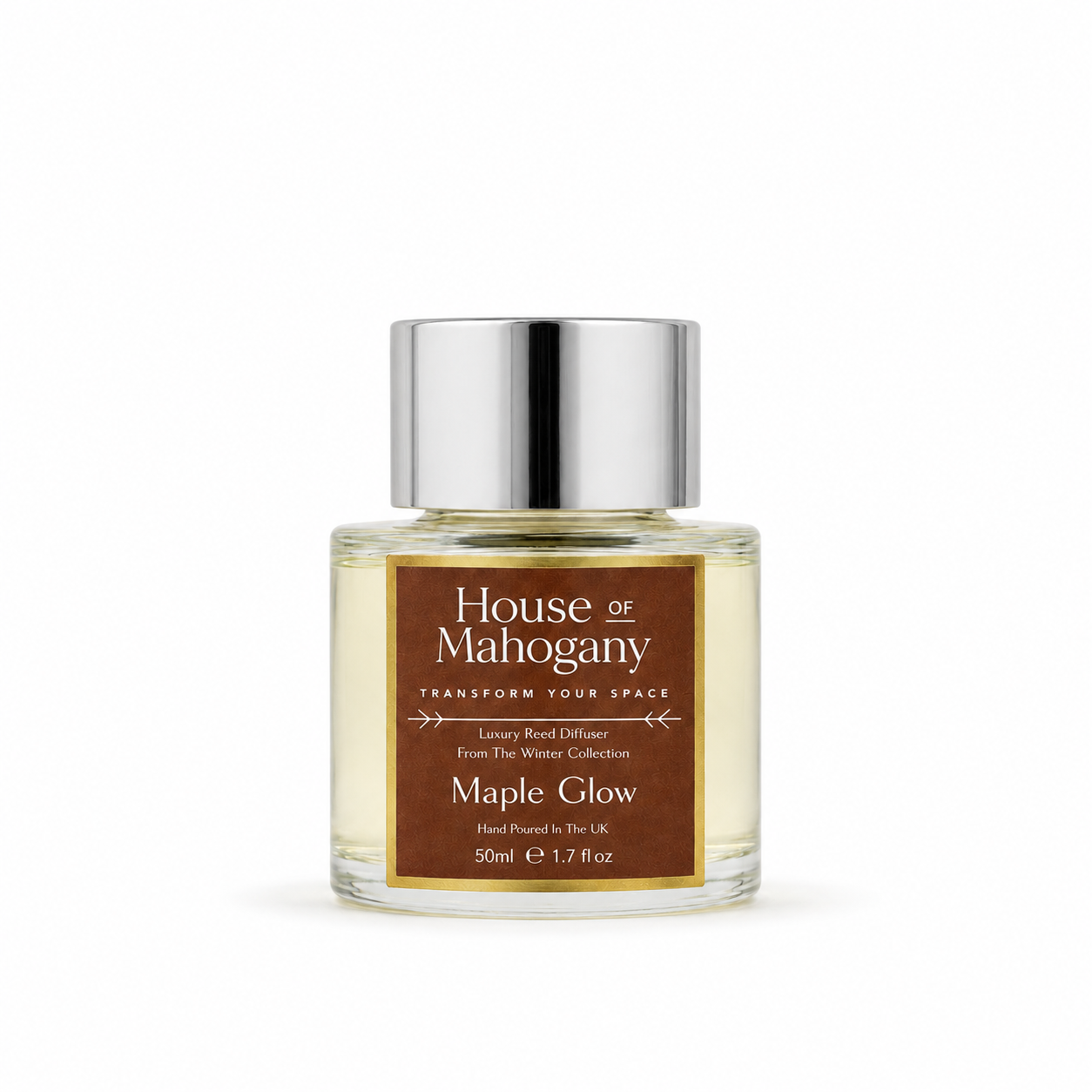 Maple Glow Reed Diffuser — Warm Maple, Orange & Vanilla Natural Home Fragrance