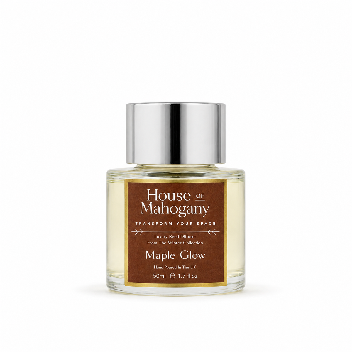 Maple Glow Reed Diffuser — Warm Maple, Orange & Vanilla Natural Home Fragrance