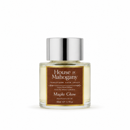 Maple Glow Reed Diffuser — Warm Maple, Orange & Vanilla Natural Home Fragrance