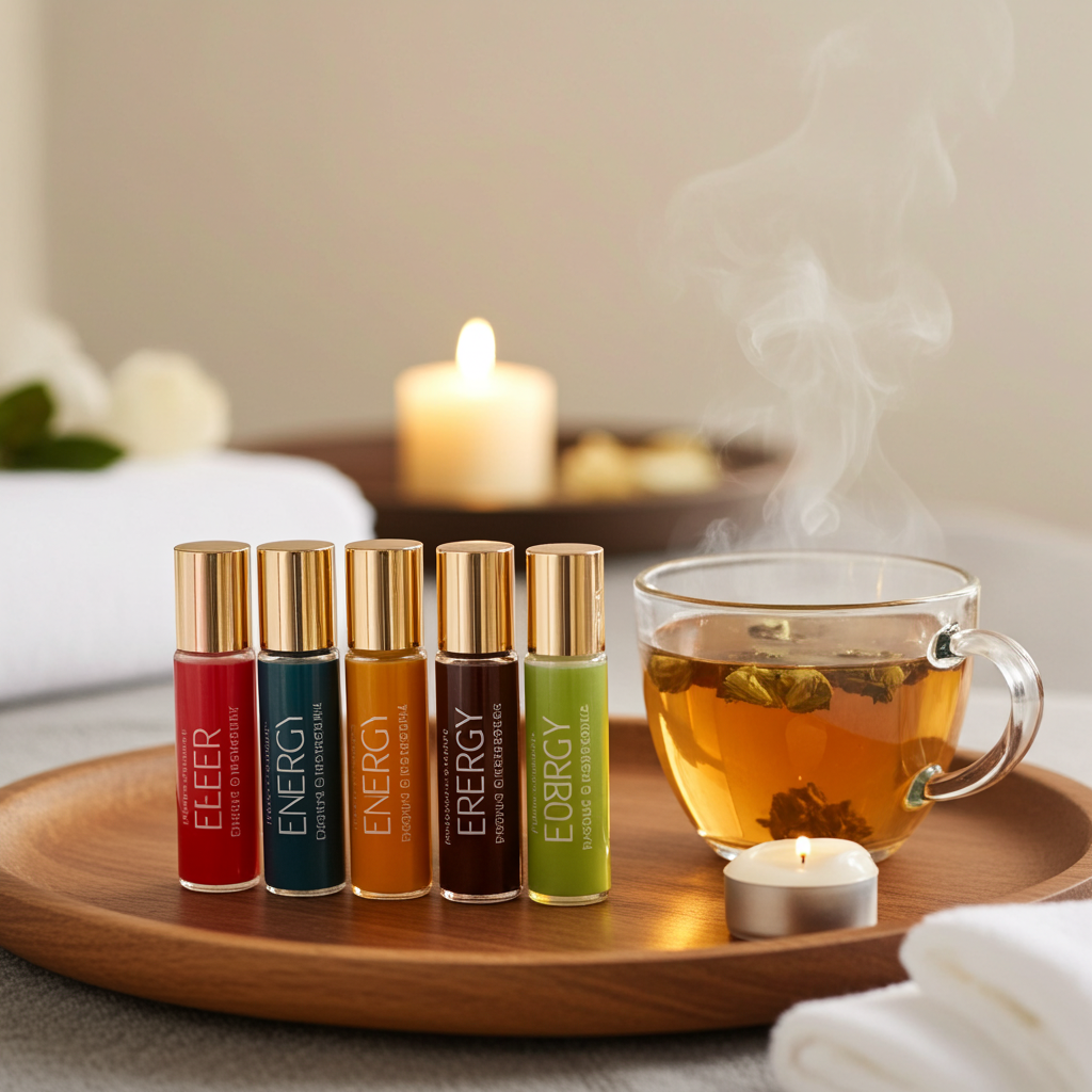 Aroma Rollers – Natural Essential Oil Blends for Calm, Focus & Wellbeing