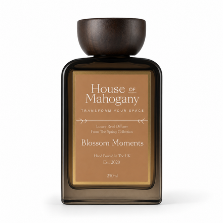 Blossom Moments Reed Diffuser – Soft Fruity Floral Natural Home Fragrance