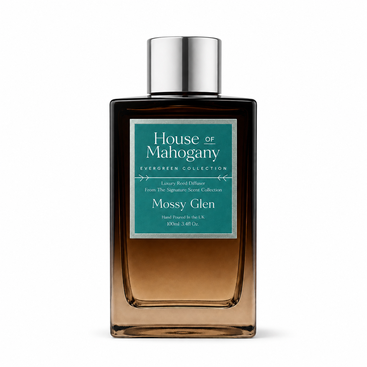 Mossy Glen Reed Diffuser: The Evergreen Collection — Earthy Natural Home Fragrance with Botanical oils
