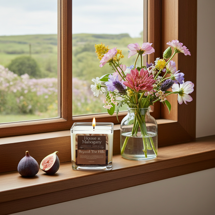 Beyond The Hills Soy Wax Candle – Fresh Botanical Natural Home Fragrance