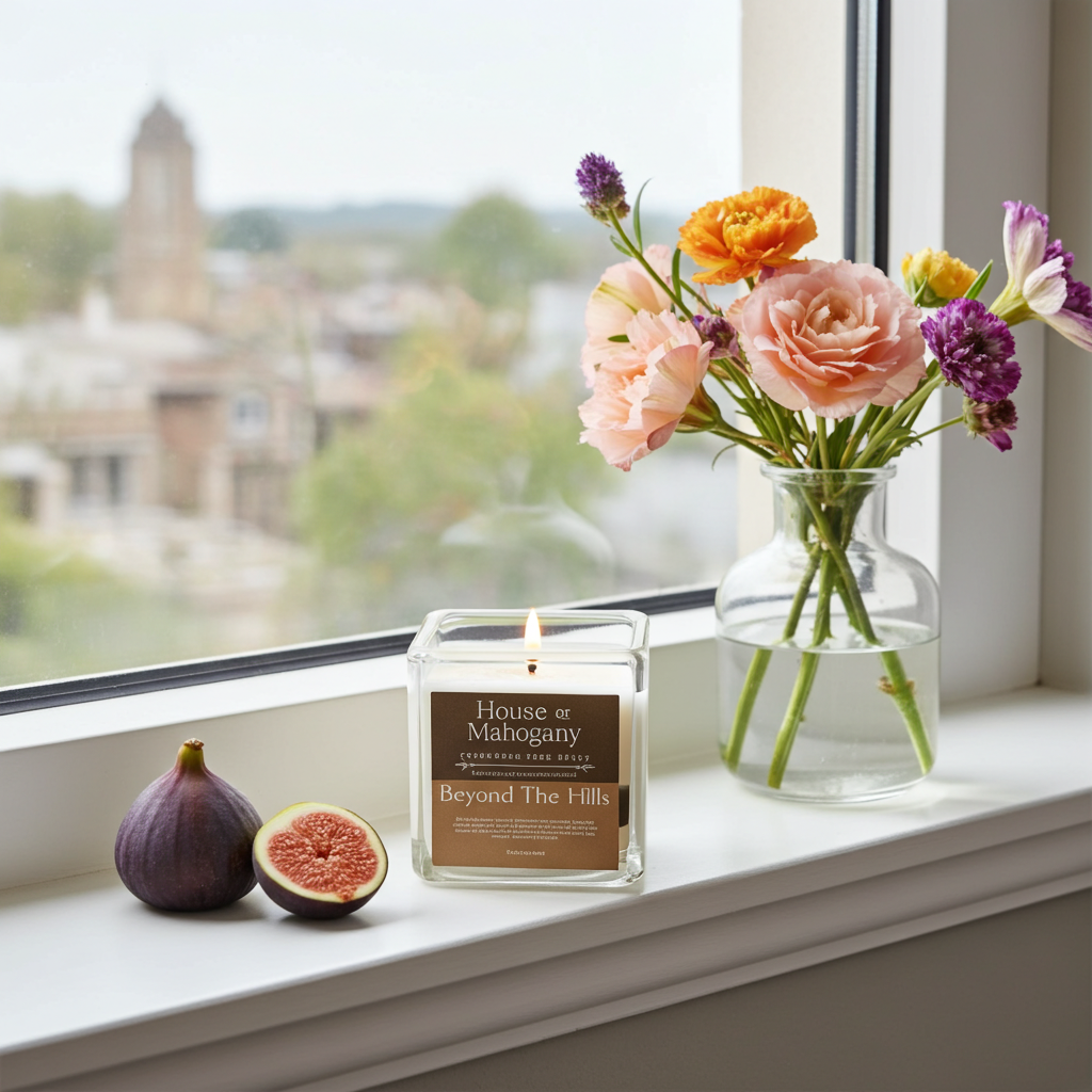 Beyond The Hills Soy Wax Candle – Fresh Botanical Natural Home Fragrance