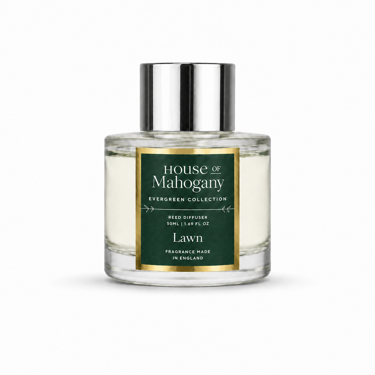 Lawn Reed Diffuser: The Evergreen Collection – Crisp Green Natural Home Fragrance