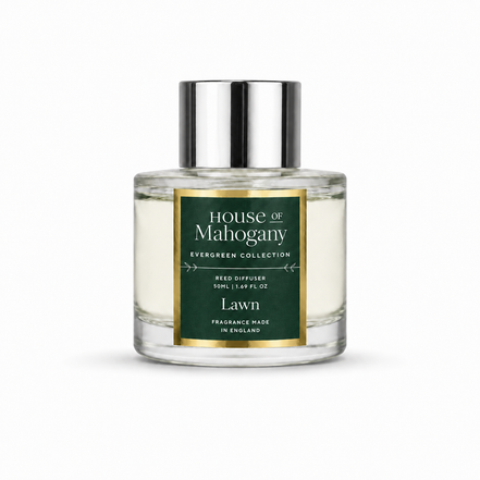 Lawn Reed Diffuser: The Evergreen Collection – Crisp Green Natural Home Fragrance