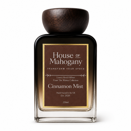 Cinnamon Mist Reed Diffuser – Warm Spiced Natural Home Fragrance