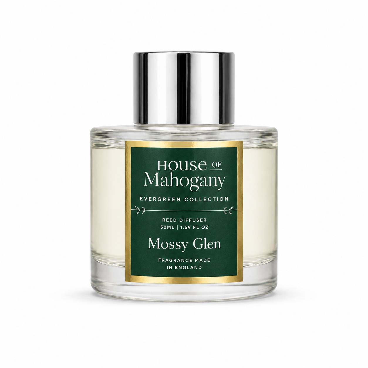 Mossy Glen Reed Diffuser: The Evergreen Collection — Earthy Natural Home Fragrance with Botanical oils