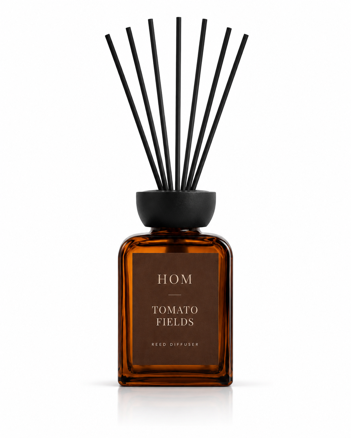 Tomato Fields Reed Diffuser - Leafy Green Bright Natural Home Fragrance