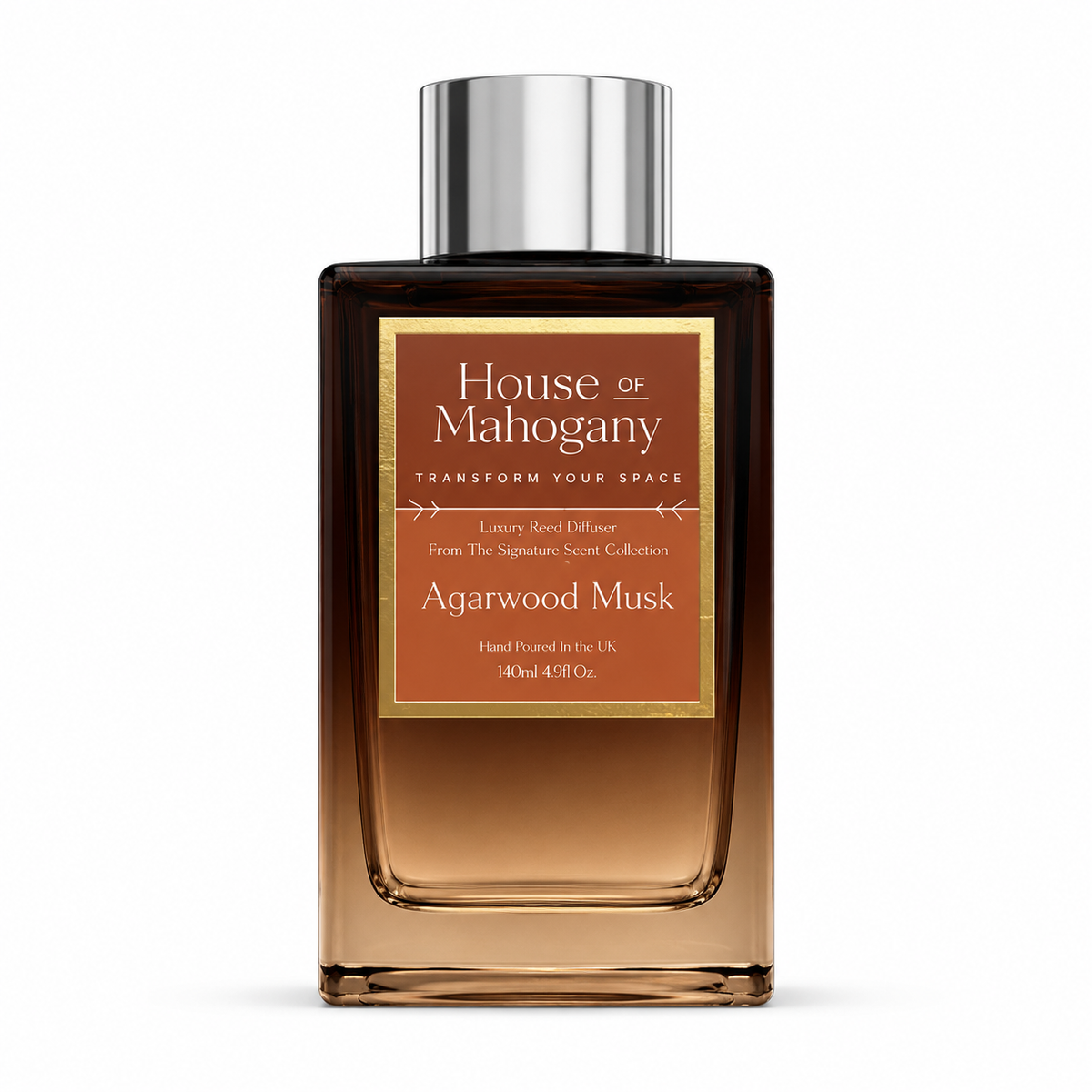 Agarwood Musk Reed Diffuser – Luxury Natural Home Fragrance with Long-Lasting Scent