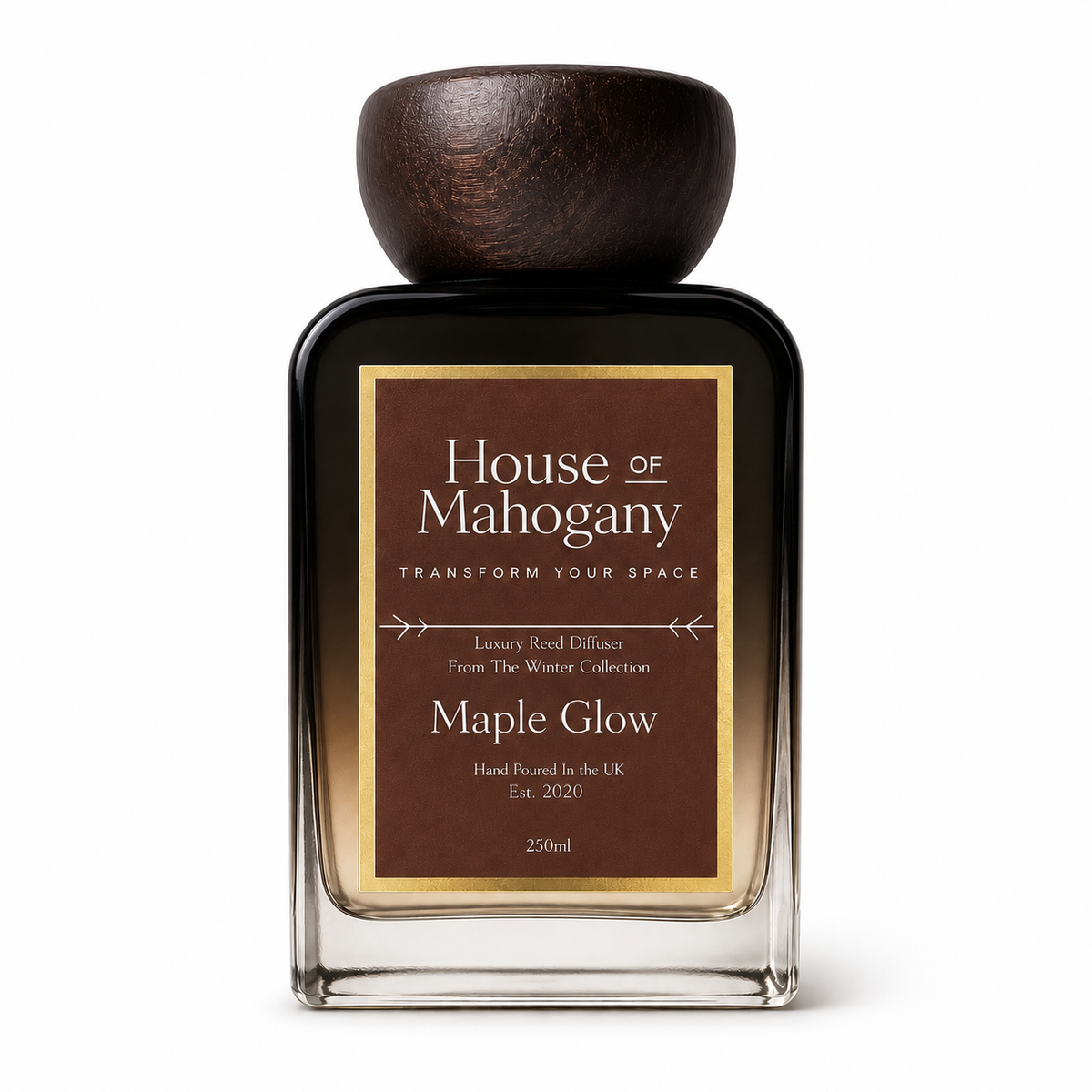 Maple Glow Reed Diffuser — Warm Maple, Orange & Vanilla Natural Home Fragrance