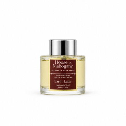 Earth Latte Reed Diffuser – Warm Creamy Natural Home Fragrance