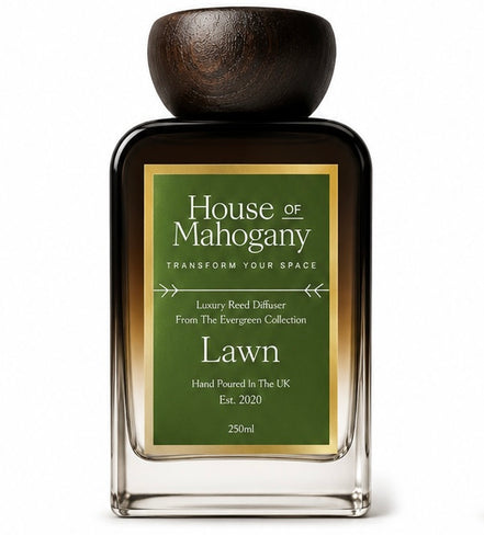 Lawn Reed Diffuser: The Evergreen Collection – Crisp Green Natural Home Fragrance
