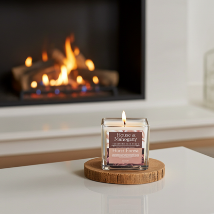 Hurst Forest Soy Wax Candle – Woodland Natural Home Fragrance