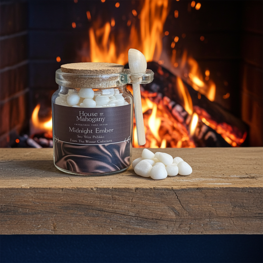 Midnight Ember Wax Pebbles