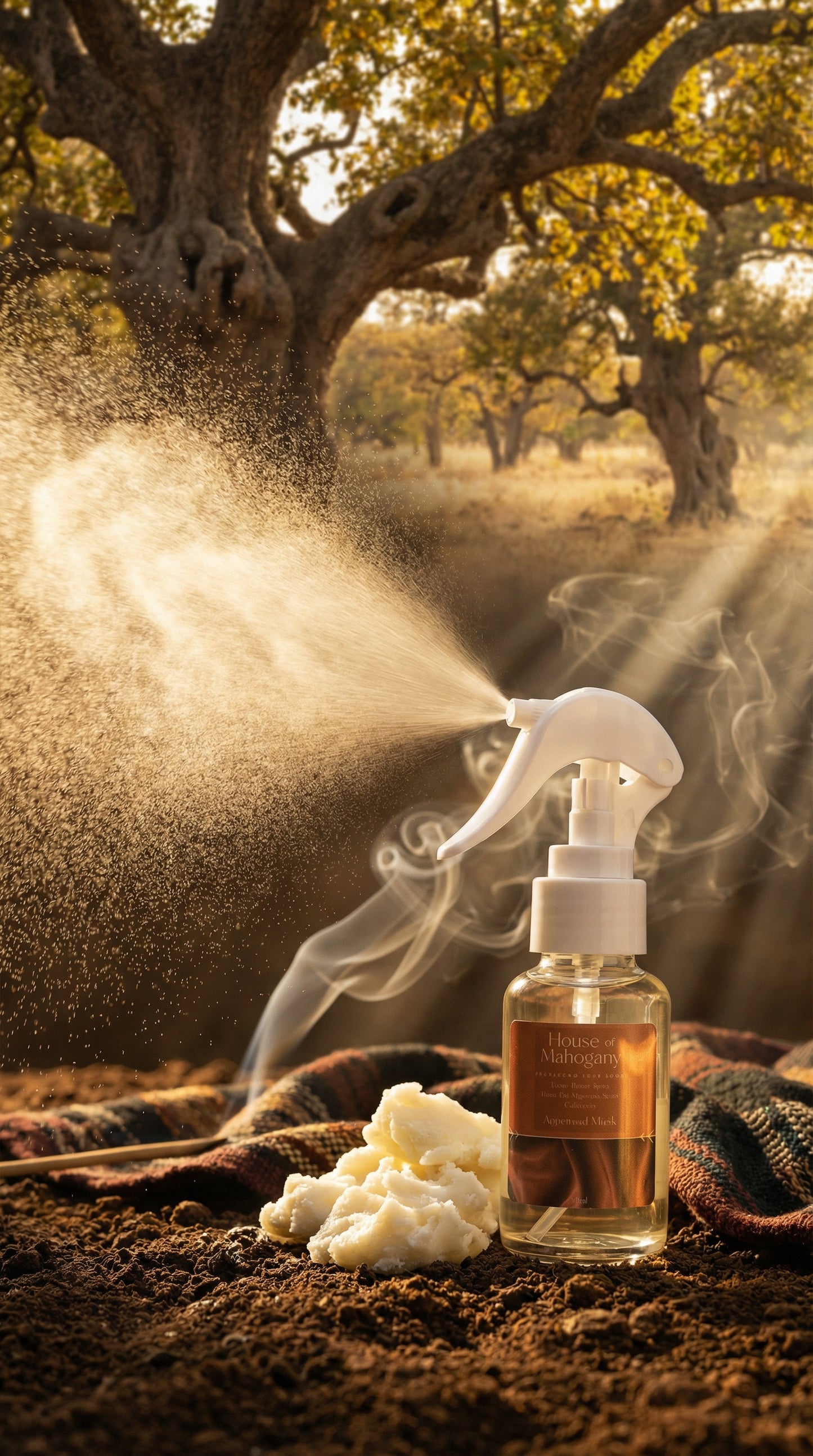 Agarwood Musk Room Spray – Luxury Natural Home Fragrance for Instant Freshness