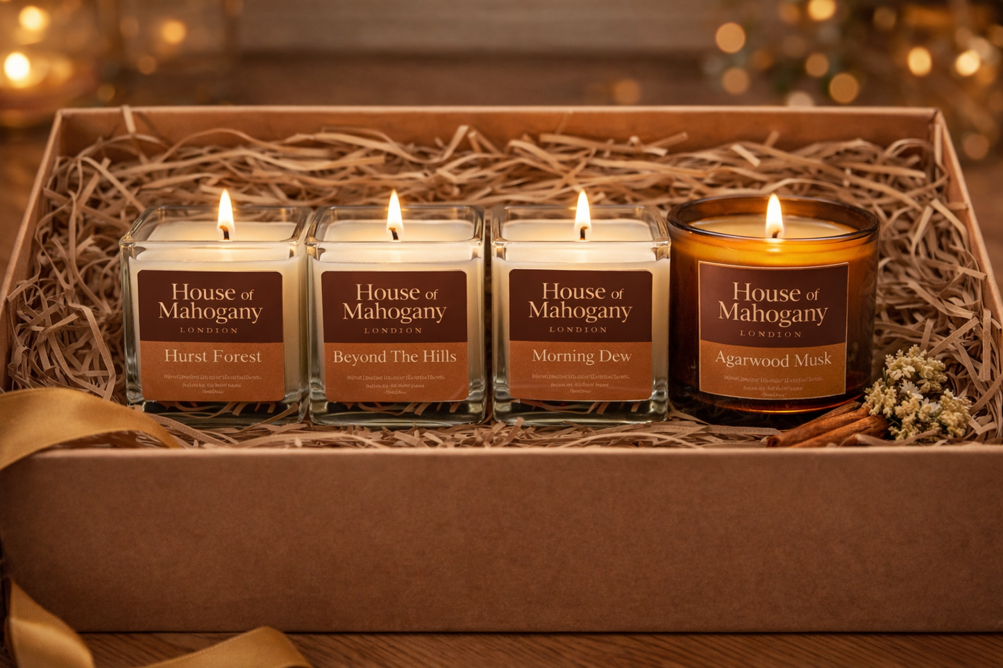 Signature Gift Set- House of Mahogany Candles
