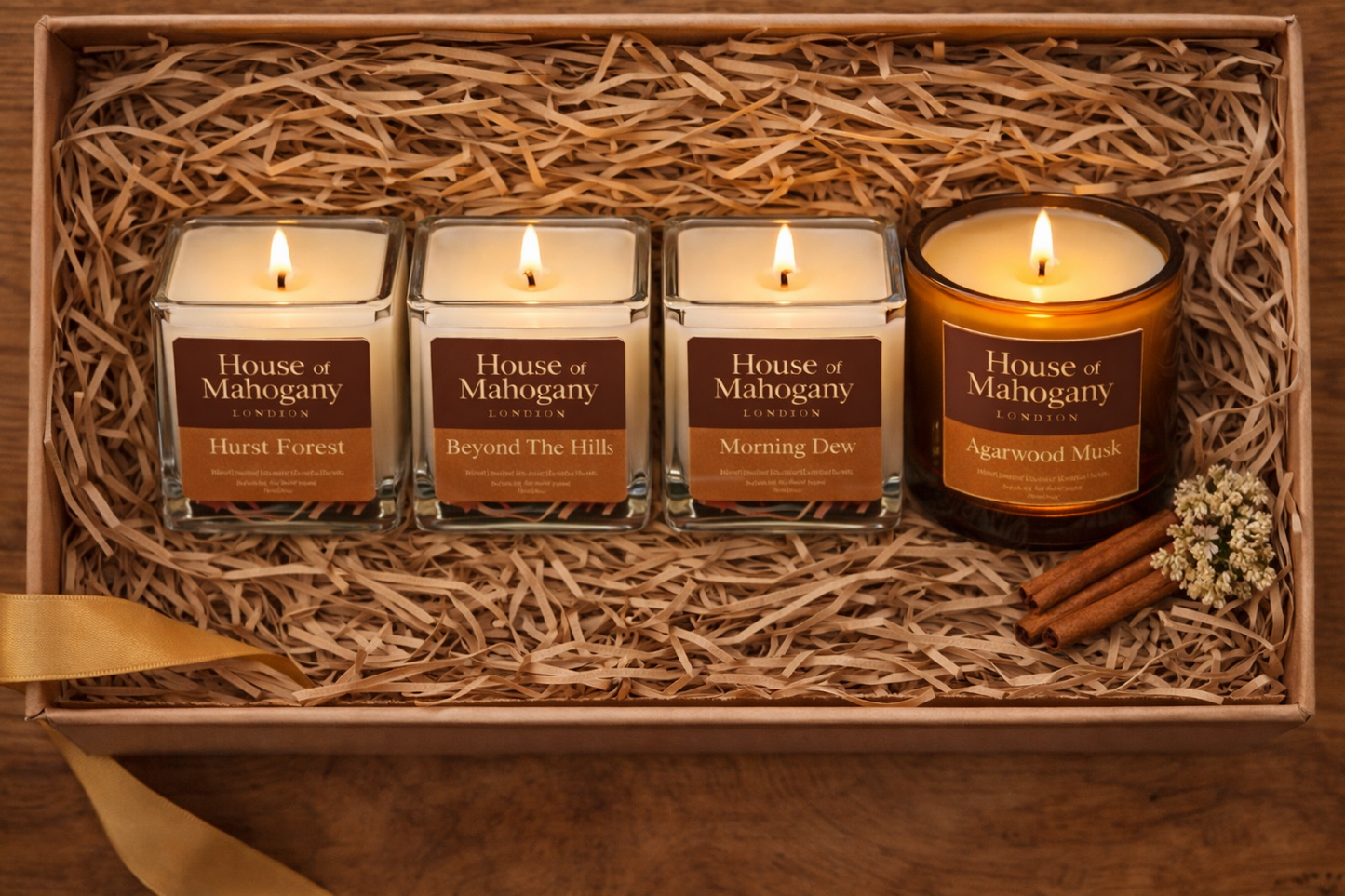 Signature Gift Set- House of Mahogany Candles