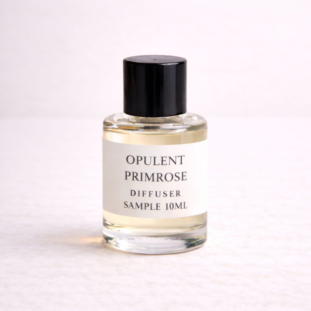 Opulent Primrose Diffuser — Luxury Floral Natural Home Fragrance