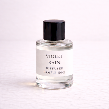 Violet Rain Reed Diffuser – Soft Gothic Floral Fresh Natural Home Fragrance