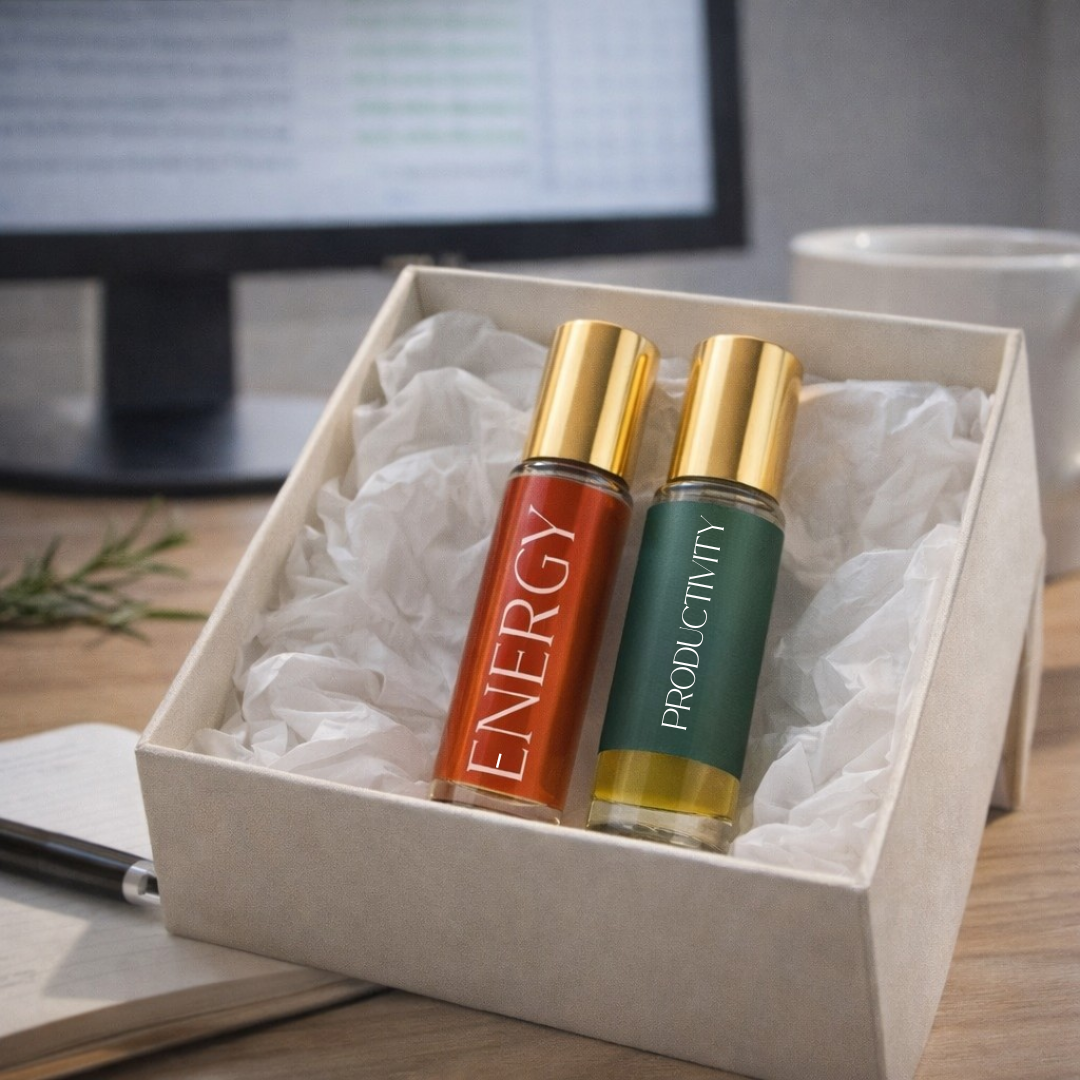 Aroma Rollers – Natural Essential Oil Blends for Calm, Focus & Wellbeing