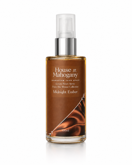 Midnight Ember Room Spray – Rich Warm Natural Home Fragrance for Evenings