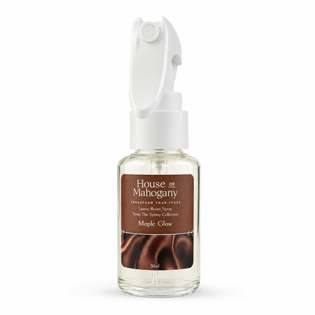 Maple Glow Room Spray — Instant Warm Maple, Orange & Vanilla Natural Home Fragrance