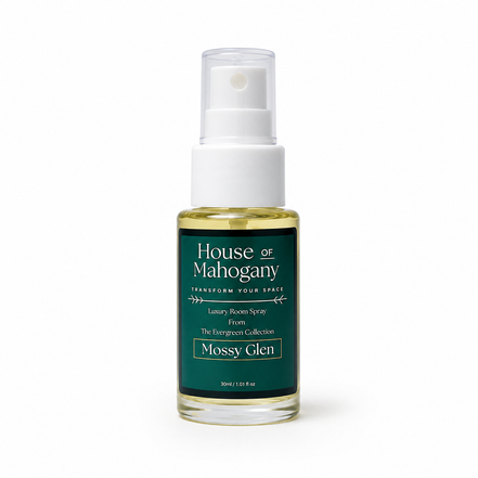 Mossy Glen Room Spray: The Evergreen Collection Mossy Glen – Earthy Natural Home Fragrance with Botanical Oils
