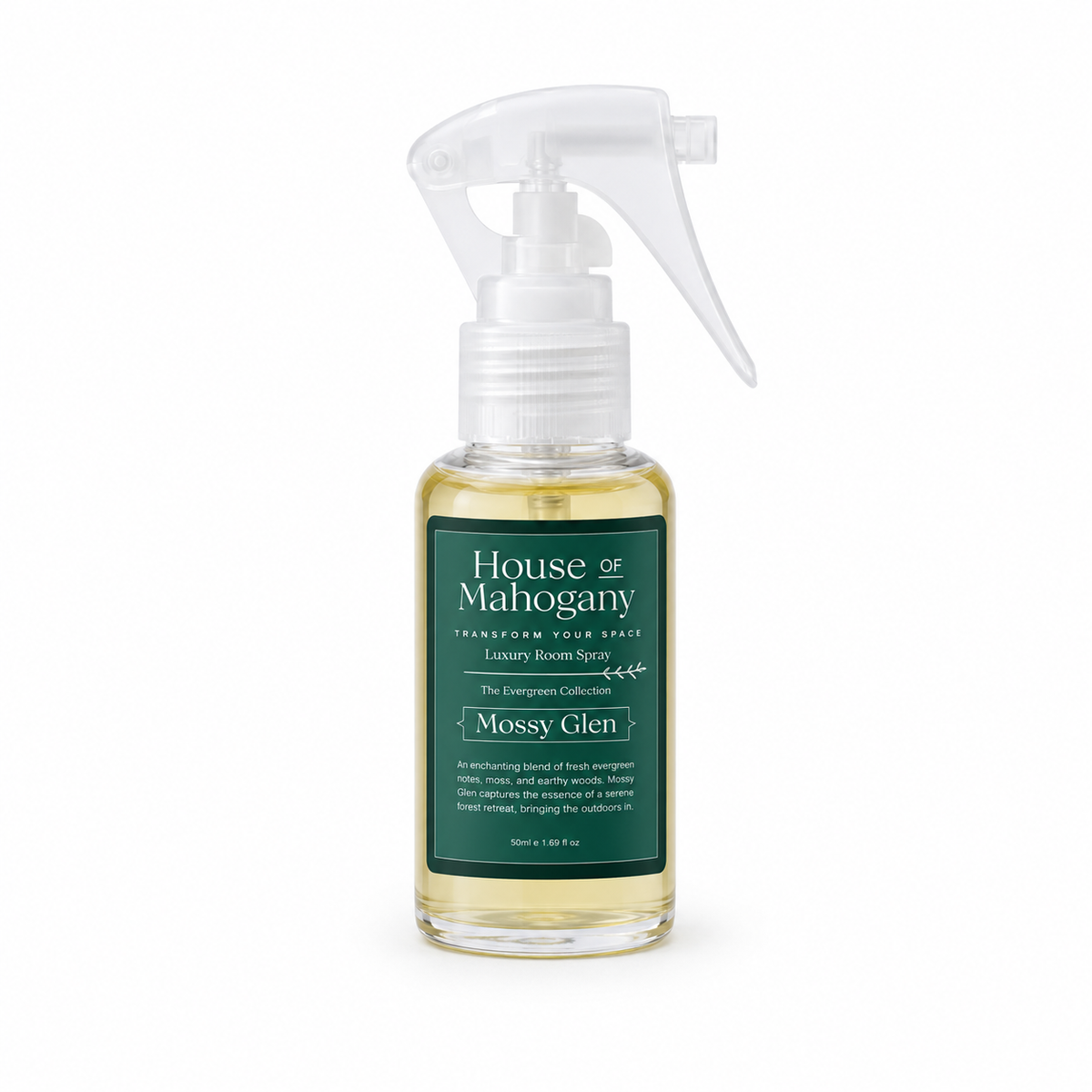 Mossy Glen Room Spray: The Evergreen Collection Mossy Glen – Earthy Natural Home Fragrance with Botanical Oils