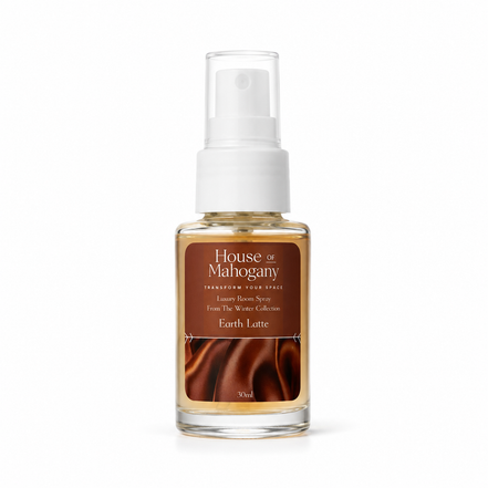 Earth Latte Room Spray – Warm Creamy Natural Home Fragrance with Natural Oils