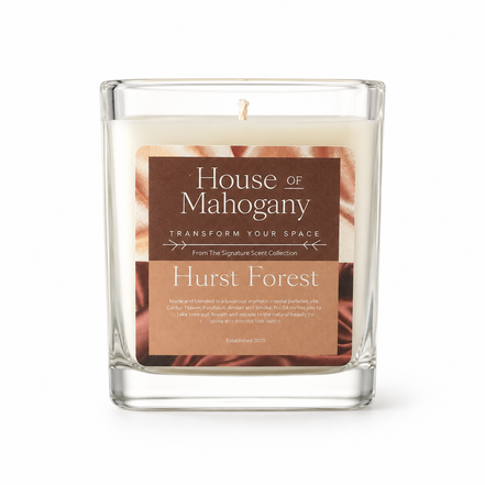 Hurst Forest Soy Wax Candle – Woodland Natural Home Fragrance