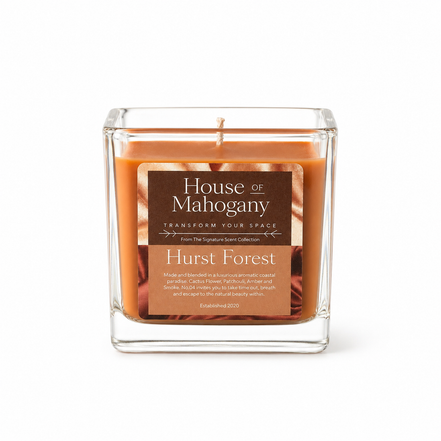 Hurst Forest Soy Wax Candle – Woodland Natural Home Fragrance