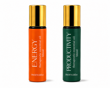 Aroma Rollers – Natural Essential Oil Blends for Calm, Focus & Wellbeing