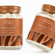 Morning Dew Wax Pebbles – Clean Fresh Soy Wax Melts Natural Home Fragrance