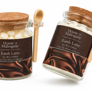 Earth Latte Wax Pebbles – Warm Creamy Soy Wax Melts Comforting Home Fragrance
