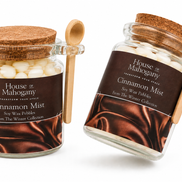 Cinnamon Mist Wax Pebbles – Warm Spiced Soy Wax Melts Luxury Home Fragrance