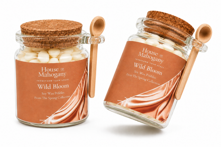 Wild Bloom Wax Pebbles – Fresh Floral Soy Wax Melts Natural Home Fragrance
